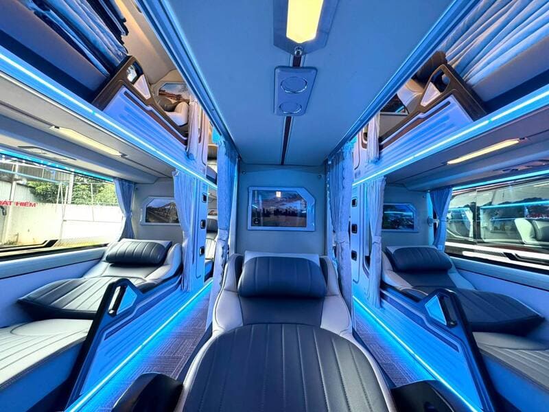 14 Nhà xe khách bến xe An Sương đi Bảo Lộc limousine giường nằm