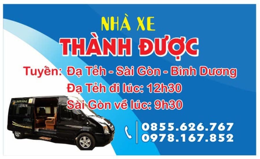 6 Nhà xe Đạ Tẻh đi Sài Gòn xe khách giường nằm Dateh về Sài Gòn