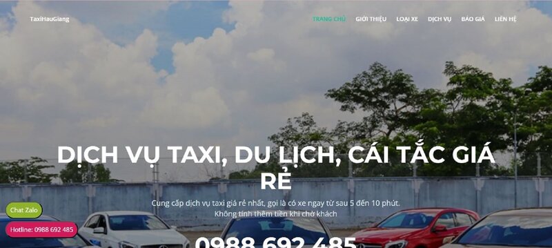 29 Hãng taxi Hậu Giang taxi Vị Thanh số điện thoại và giá cước km