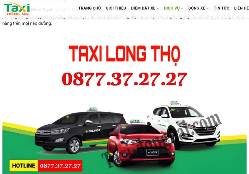 13 Hãng taxi Nhơn Trạch taxi xã Long Thọ số điện thoại tổng đài