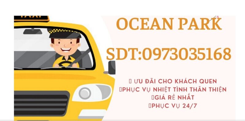 Top 12 Hãng taxi Ocean Park giá tốt trong khu đô thị Vinhomes