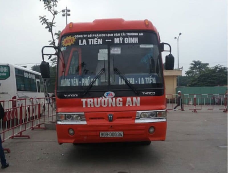 7 Nhà xe bus buýt xe Mỹ Đình Hưng Yên số điện thoại 24/24