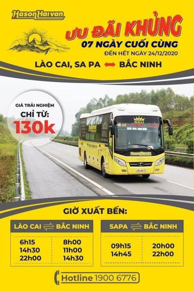 Top 11 Nhà xe Mỹ Đình Lào Cai xe khách bến xe Mĩ Đình đi Sapa