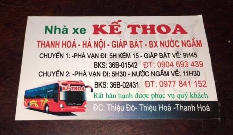 16 Nhà xe từ bến xe Giáp Bát đi Thanh Hóa Sầm Sơn Thọ Xuân