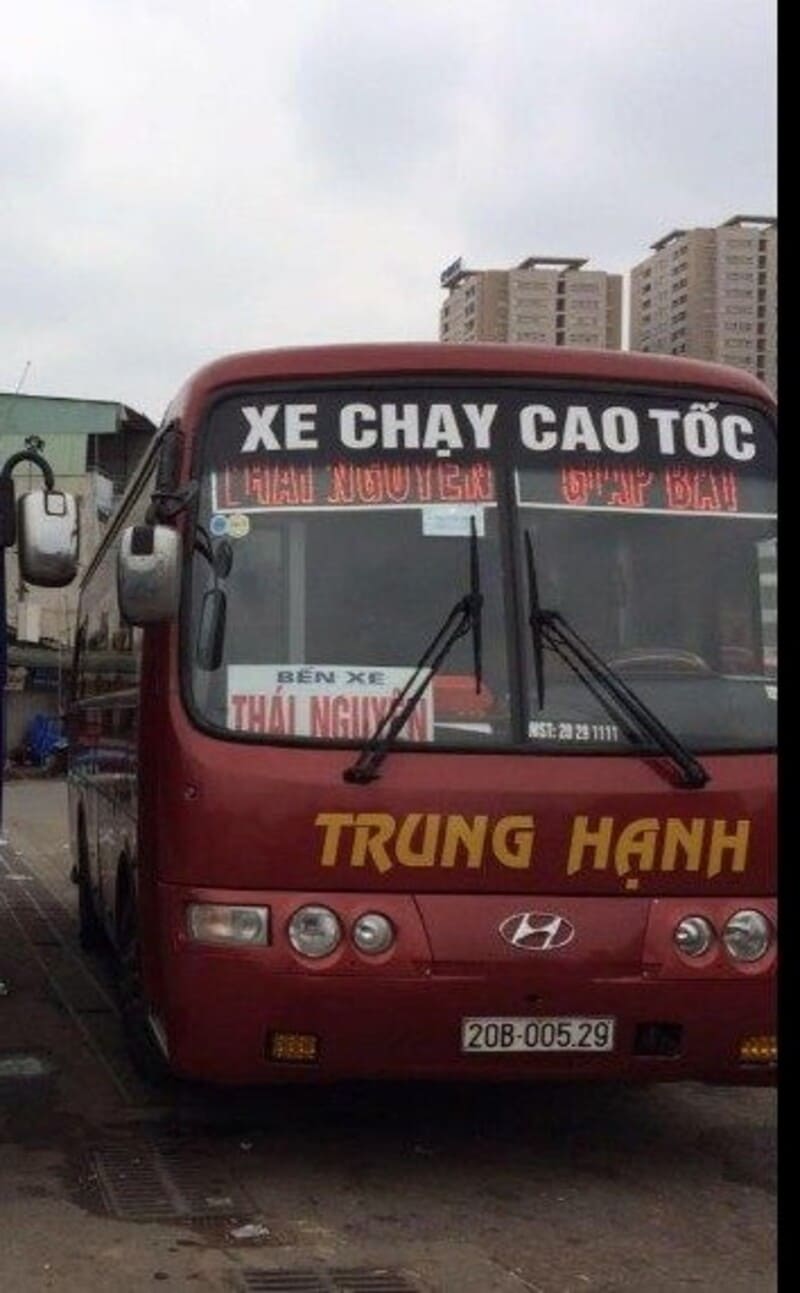 Top 5 Nhà xe Giáp Bát Thái Nguyên đặt vé xe khách limousine