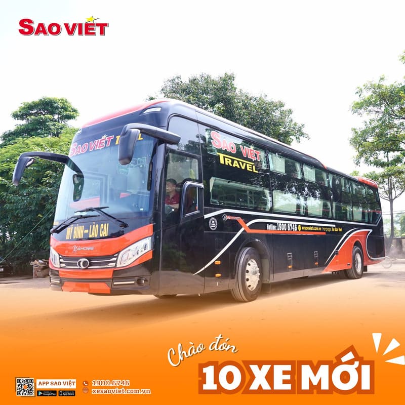 Top 5 Nhà xe khách Lập Thạch Mỹ Đình số điện thoại 24/24