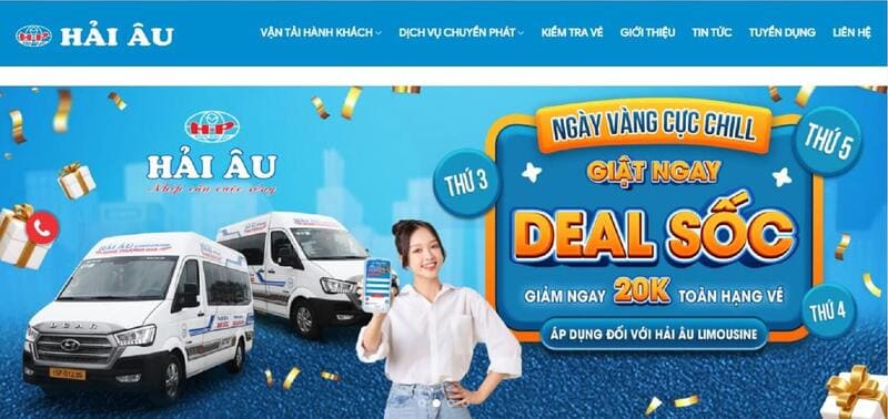 Top 4 Nhà xe Mỹ Đình Vĩnh Niệm đón bến xe giá vé từ 100k