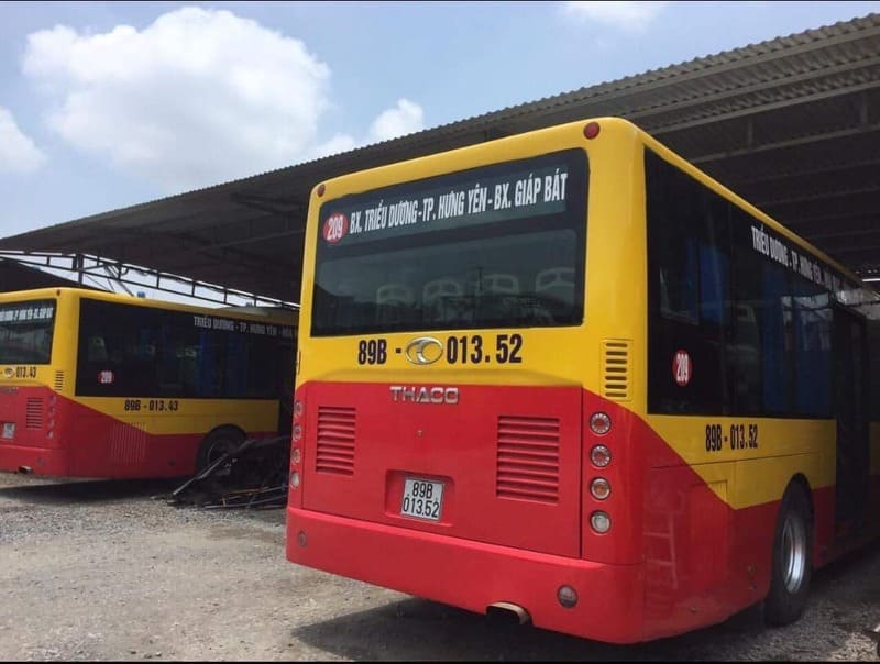 Top 5 Nhà xe khách và xe buýt bus Triều Dương Giáp Bát