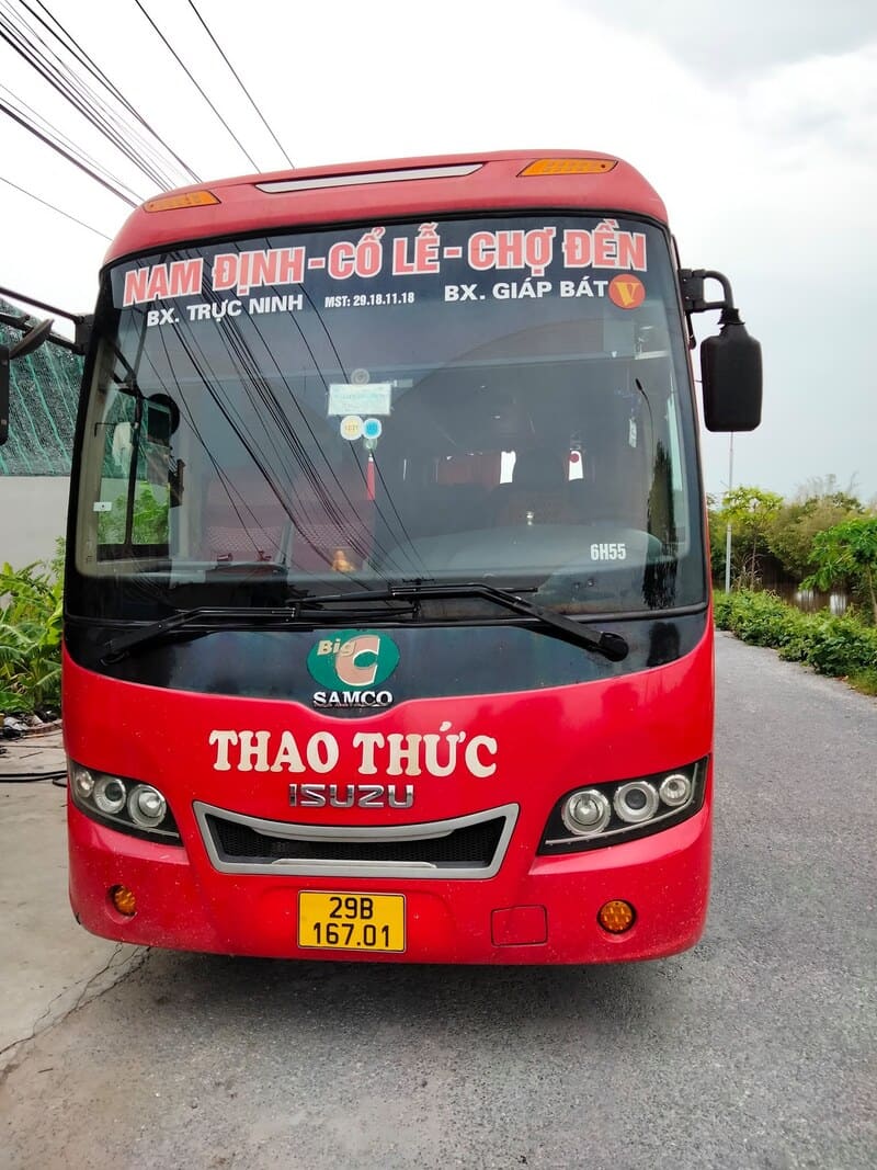 Top 4 Nhà xe Trực Ninh - Giáp Bát giá vé số điện thoại 24/24