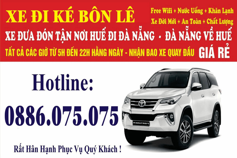 12 Hãng taxi Đà Nẵng đi Huế taxi Huế đi Đà Nẵng số điện thoại