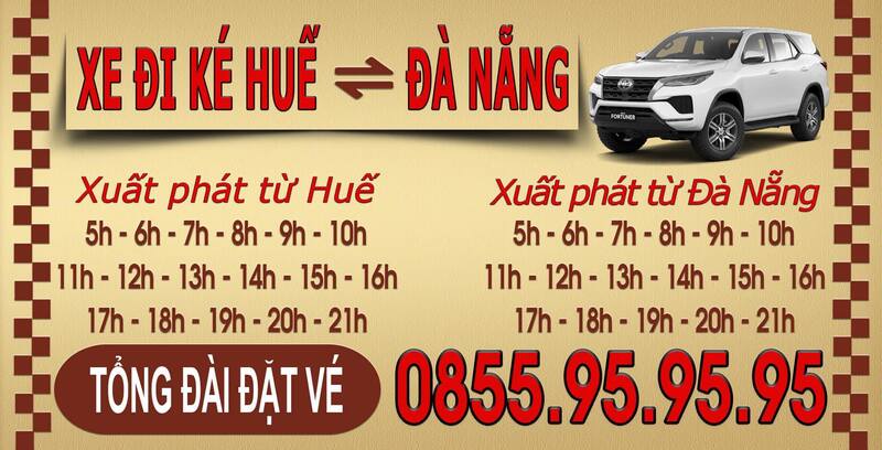 12 Hãng taxi Đà Nẵng đi Huế taxi Huế đi Đà Nẵng số điện thoại