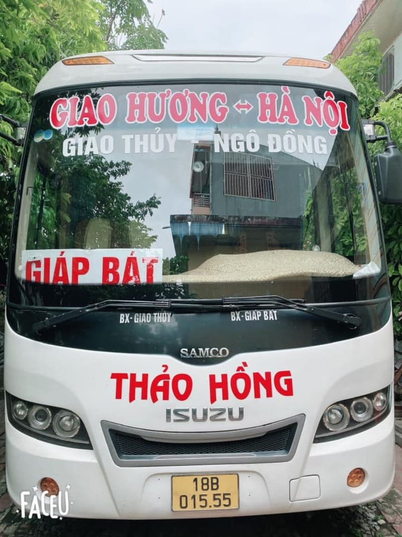 Top 4 Nhà xe Giao Hương - Giáp Bát giá vé 80k số điện thoại