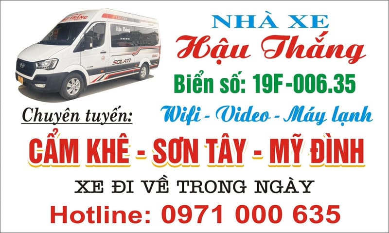 Top 3 Nhà xe khách từ Mỹ Đình về Đá Chông số điện thoại