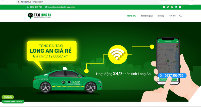 11 Hãng taxi huyện Bến Lức giá rẻ số điện thoại tổng đài 24/7