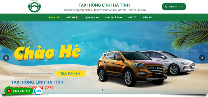 Top 12 Hãng taxi Hương Sơn ở thị trấn Phố Châu và Tây Sơn