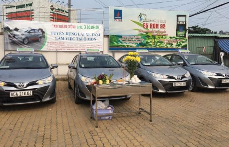 Taxi Khánh Cường Cần Thơ: Bảng giá cước Km và số điện thoại