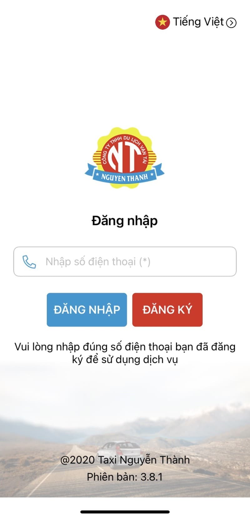 Taxi Nguyễn Thành: Bảng giá cước Km và số điện thoại hotline 24h