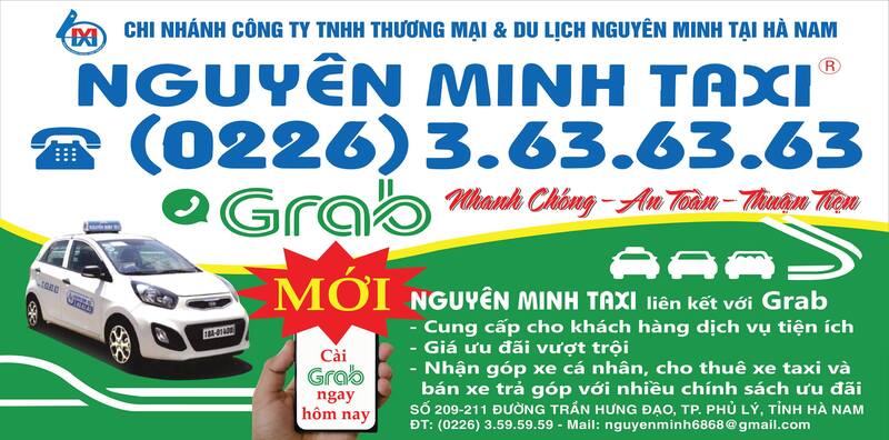 Top 15 Hãng taxi thành phố Phủ Lý số điện thoại tổng đài 24/7