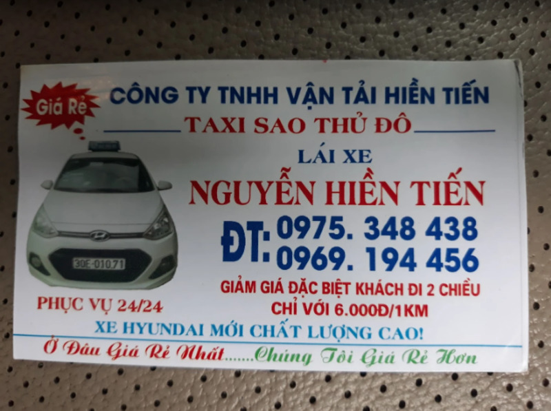 10 Hãng taxi huyện Quốc Oai giá cước Km rẻ và số điện thoại 24/7