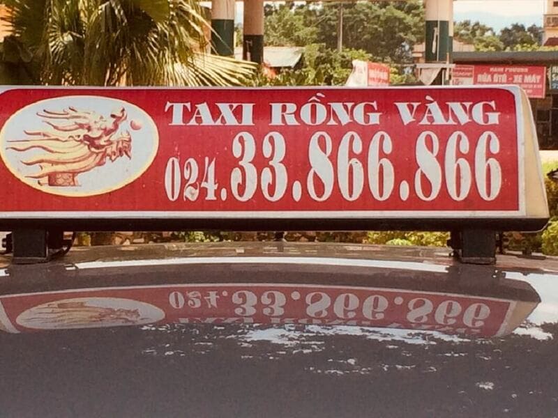 Taxi Rồng Vàng: giá cước Km giá rẻ và số điện thoại tổng đài