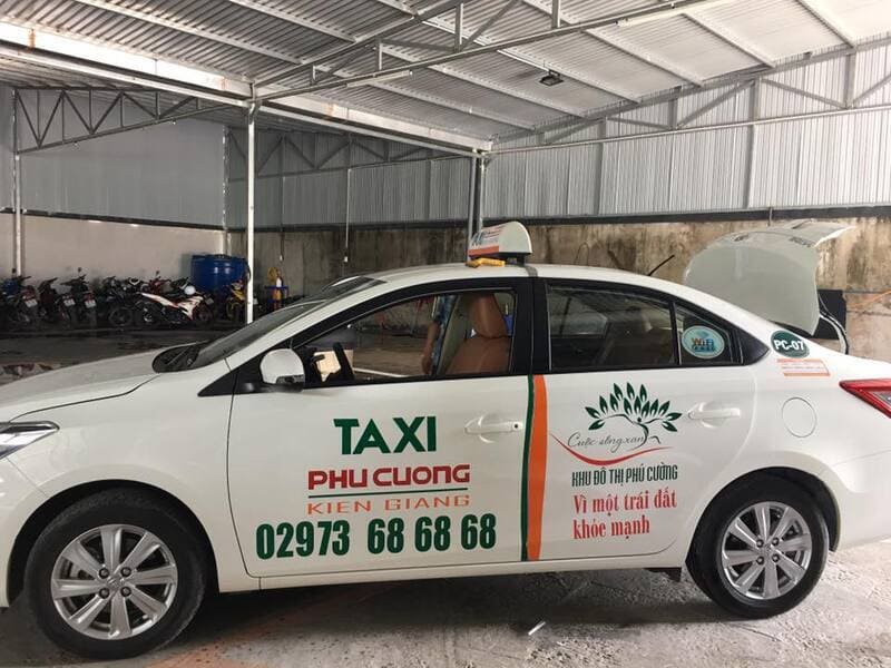 18 Hãng taxi thành phố Rạch Giá giá cước + số điện thoại 24/7