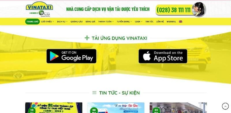 Vinataxi: Giá cước, địa chỉ và số điện thoại tổng đài 24/24