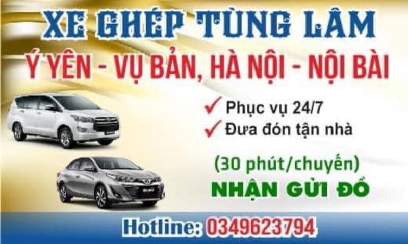 6 Nhà xe Vụ Bản Yên Nghĩa đặt chuyến xe khách xe ghép tận nơi