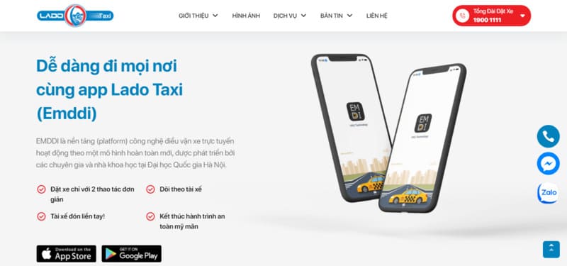 Taxi Lado Đà Lạt: Giá cước, số điện thoại tổng đài & thông tin A-Z