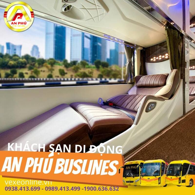 Nhà xe An Phú Buslines: Địa chỉ bến xe và số điện thoại, giá vé