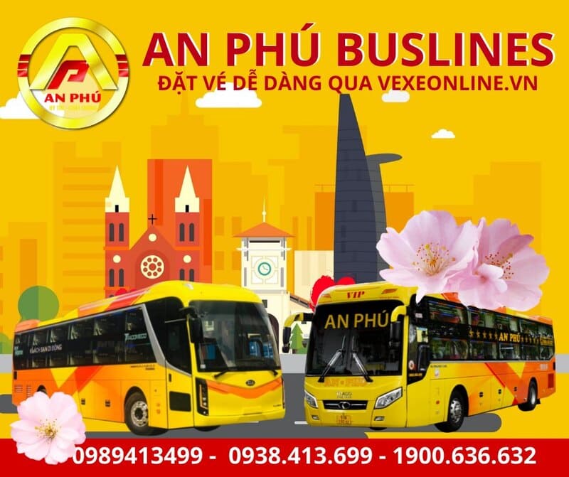 Nhà xe An Phú Buslines: Địa chỉ bến xe và số điện thoại, giá vé