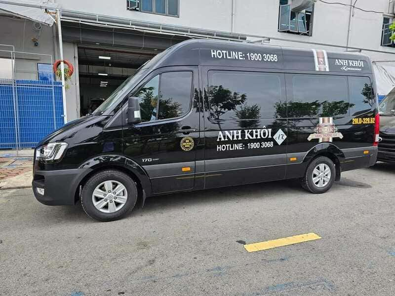 Nhà xe Anh Khôi Limousine Hà Nội đi Giao Thủy Xuân Trường Hải Hậu