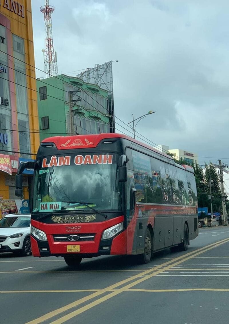 Nhà xe Lâm Oanh: Số điện thoại đặt vé, giá vé và địa chỉ bến xe