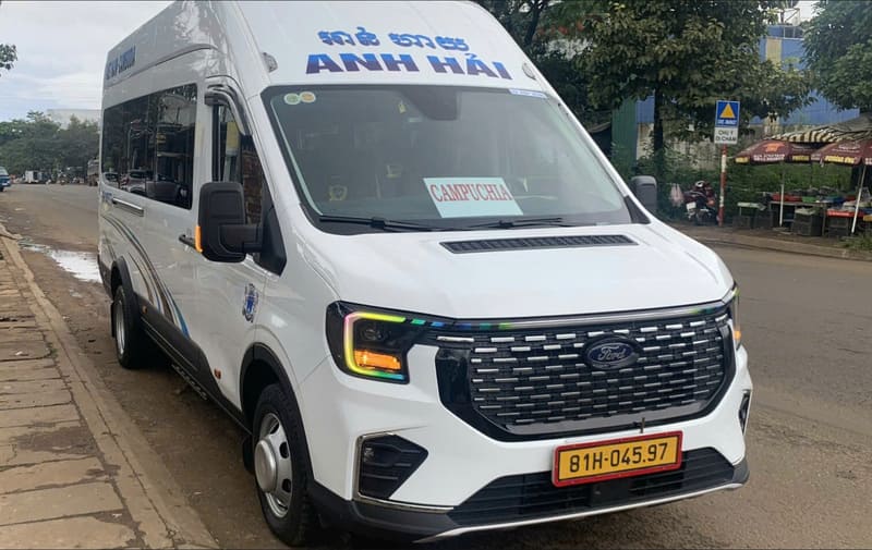 Top 4 Nhà xe Gia Lai đi Campuchia xe khách từ Campuchia Pleiku